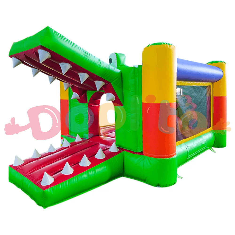 Dmuchaniec dla dzieci w kształcie krokodyla